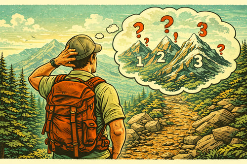 Classificações de níveis de dificuldades das trilhas e montanhas!