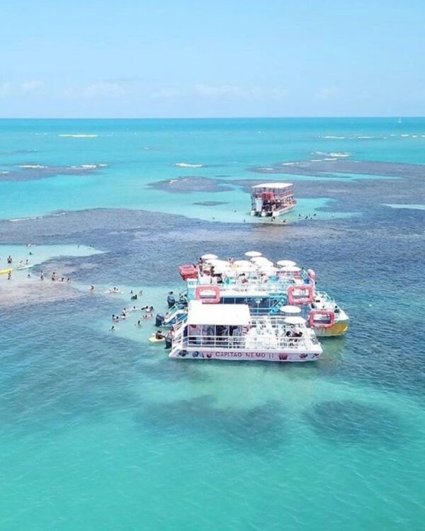 Piscinas Naturais do Picãozinho – Passeio de Catamarã em João Pessoa