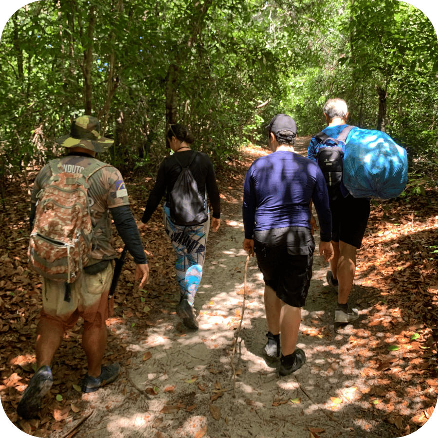 Rota dos escravizados na mata atlântica de Maracaípe