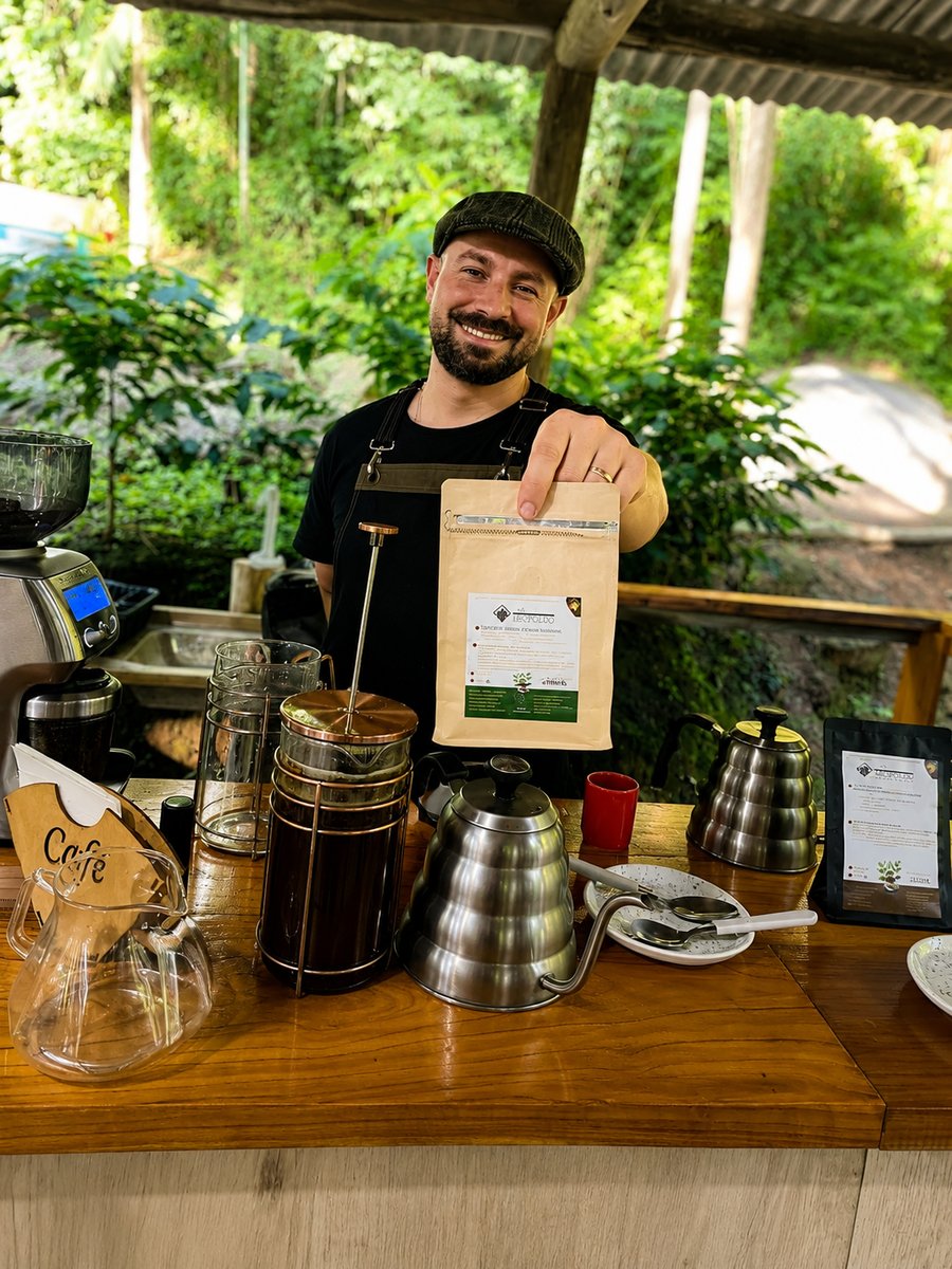 Café  servido na hora com todos os sabores