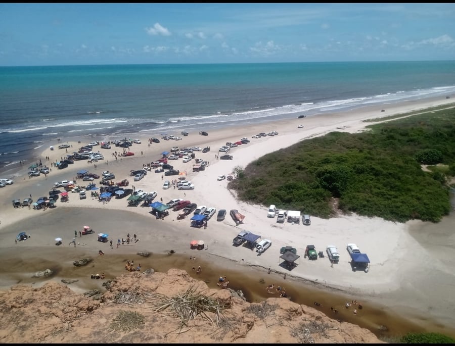  Piscinas naturais Areia Vermelha 