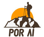Logotipo Por aí...Turismo
