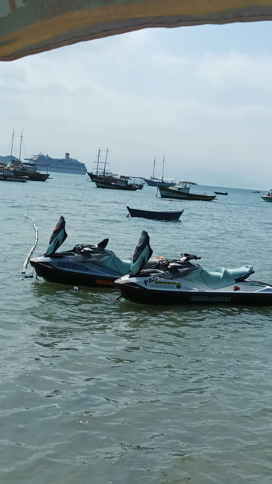 15, 30 e 60 minutos de passeio