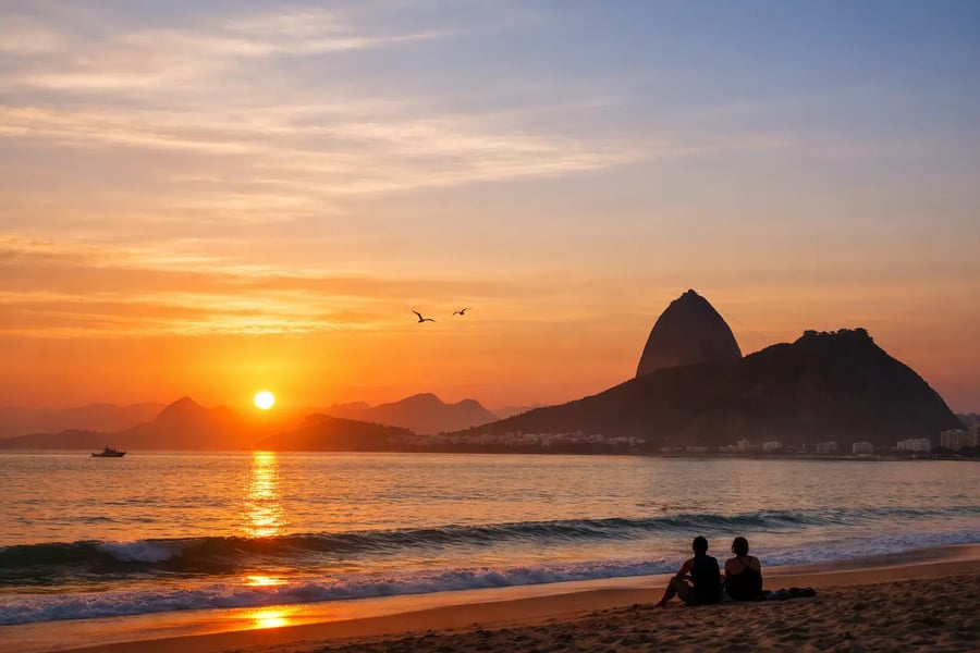 Nascer do sol no mar Rio de Janeiro vale a pena?