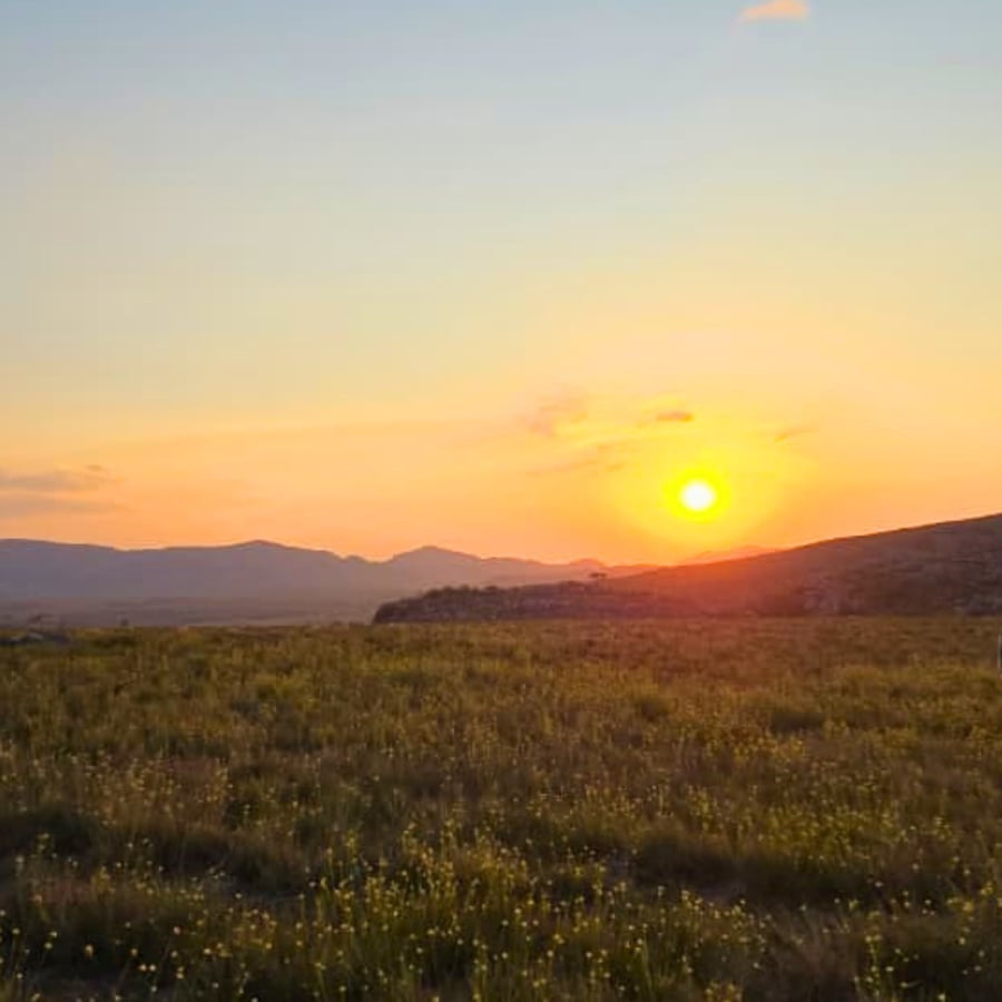Nascer do sol na alto da Serra