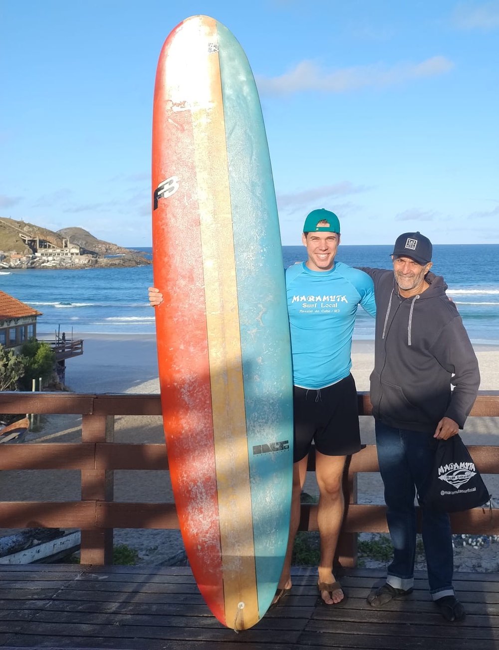 Aluguel de prancha Longboard em Arraial do Cabo