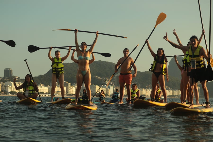 SUP EM COPACABANA - Nascer do Sol com a Kmon Adventure