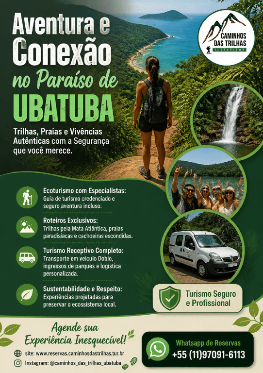 Caminhos das Trilhas Ecoturismo: Viva as Melhores Trilhas e Experiências em Ubatuba com Segurança e Conhecimento