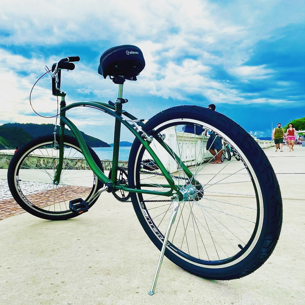 Tour ciclístico pelos monumentos dos jardins de Santos (com aluguel de bicicleta)