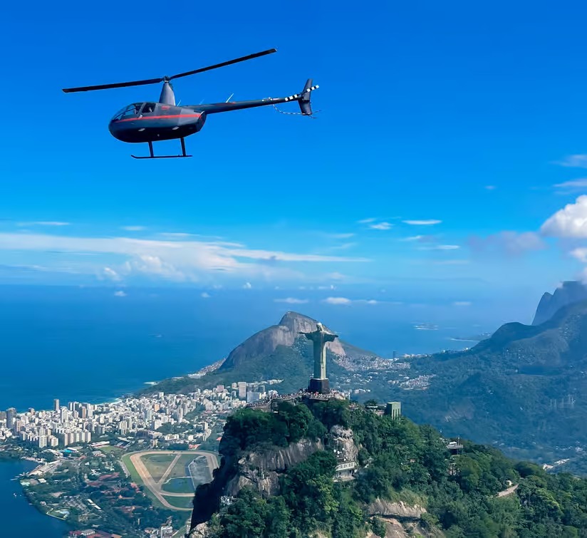 Passeio de helicóptero no Rio com portas abertas - foto 28