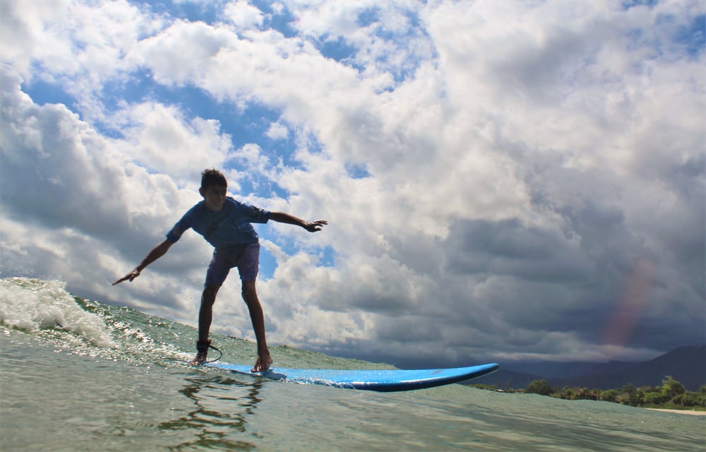Curso de Surf Com 5 Aulas na Praia de Boracéia (Pacote)