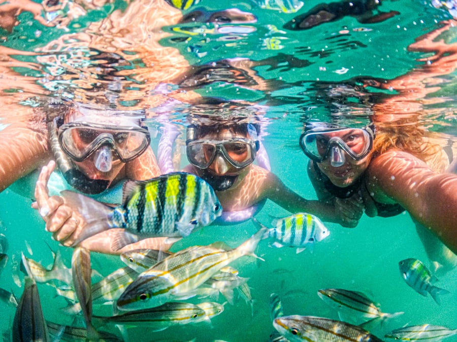 mergulho livre em Búzios