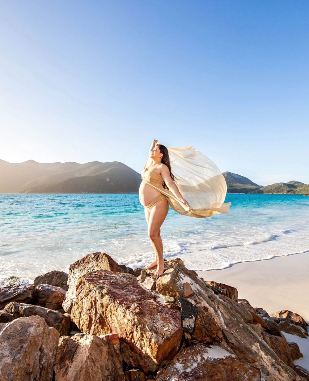 Ensaio Fotográfico na praia em Arraial do Cabo