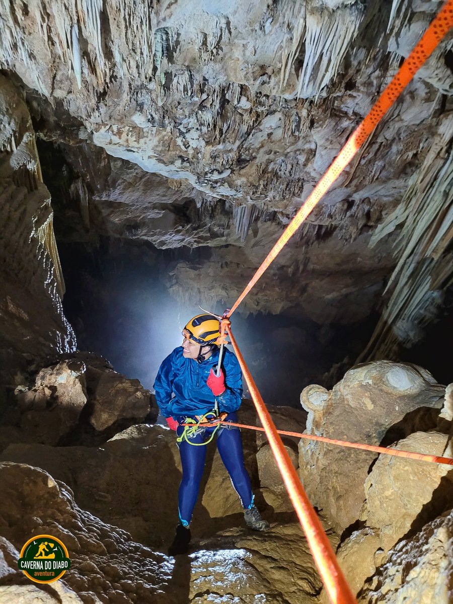 Somente - RAPEL NA CAVERNA DO DIABO