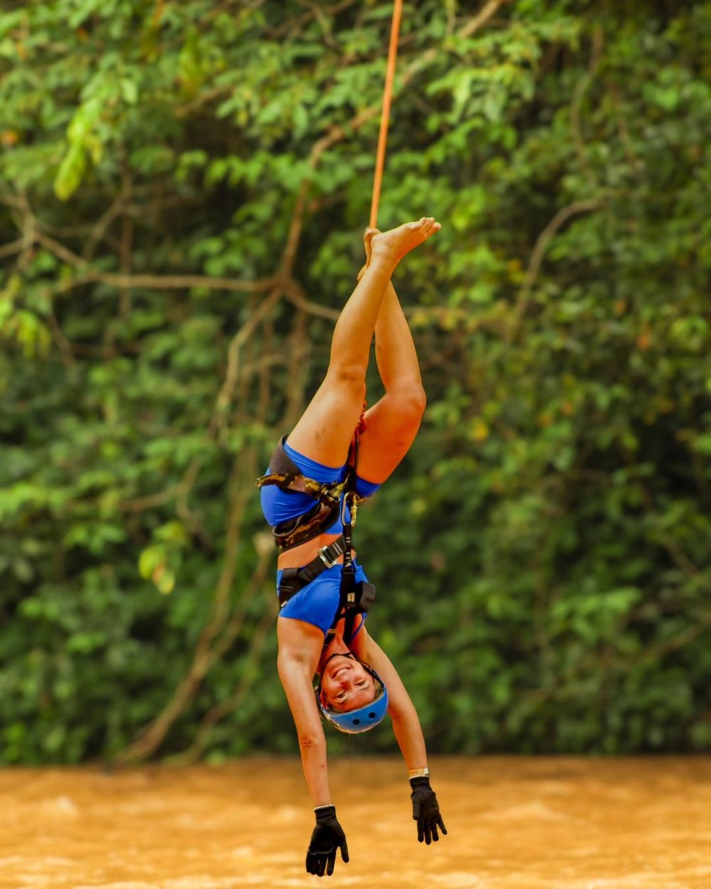 Pêndulo no Pontilhão de Viana