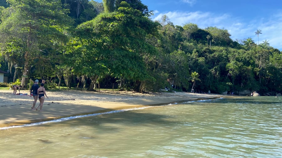 Praia do Rosa - Parada do Roteiro Aguas Calmas