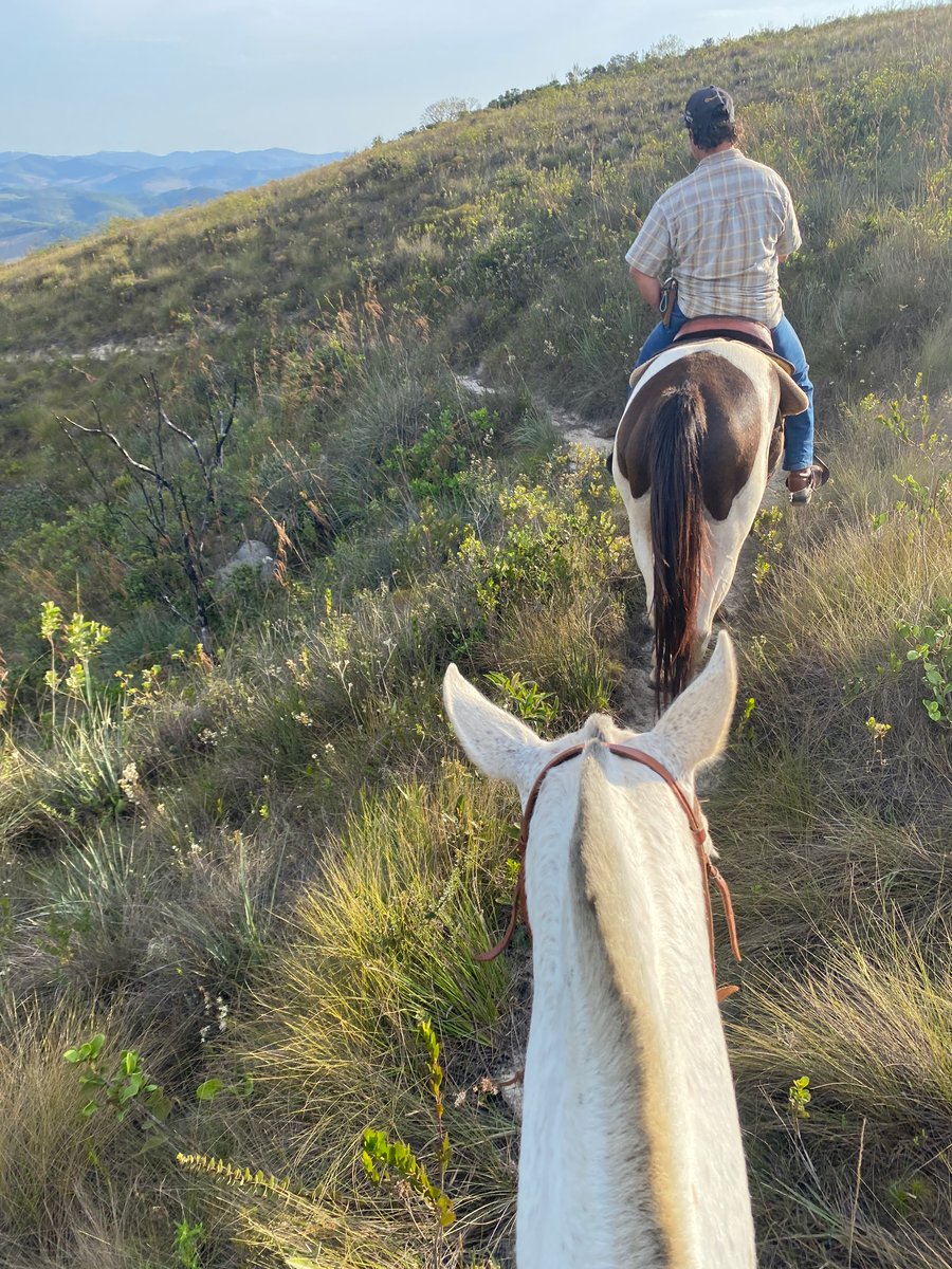 trajeto no alto da Serra
