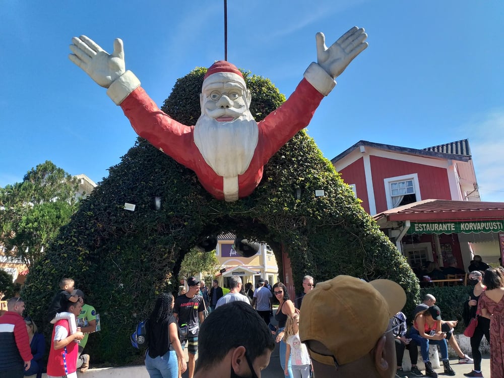 Papai Noel gigante