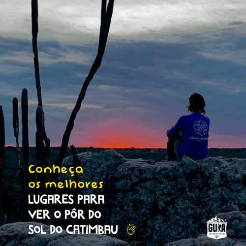 A Beleza do pôr do sol no Vale do Catimbau