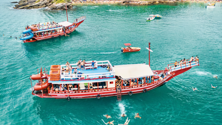 Passeio de barco Búzios