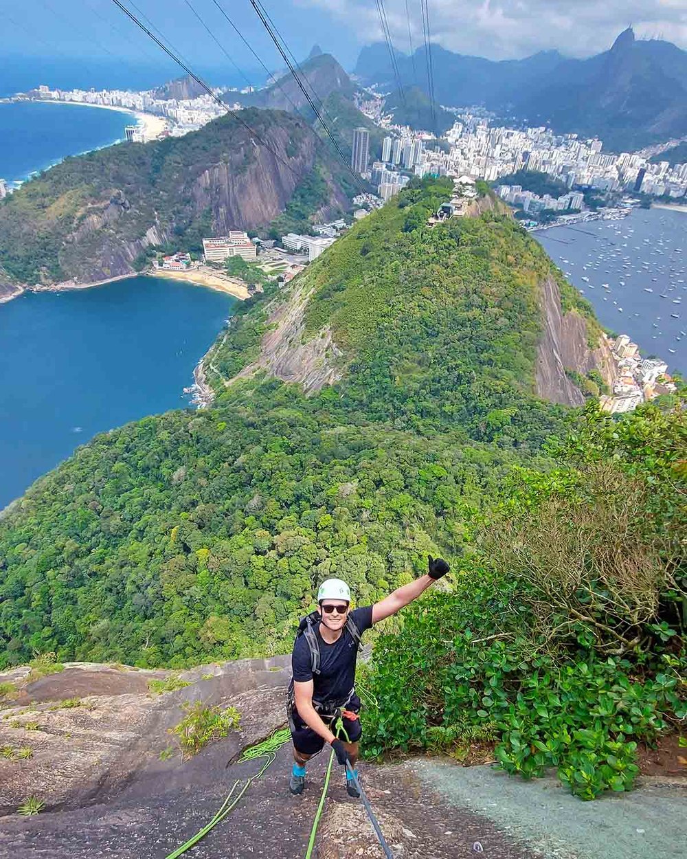 CEPI, VIA FERRATA DE ESCALADA NO PÃO DE AÇÚCAR - URCA
