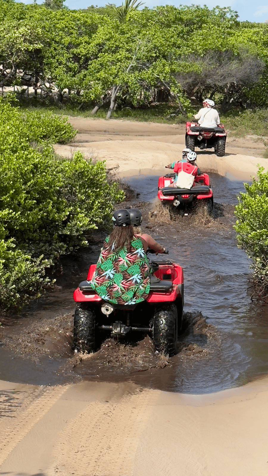 Circuito Atins em quadriciclo