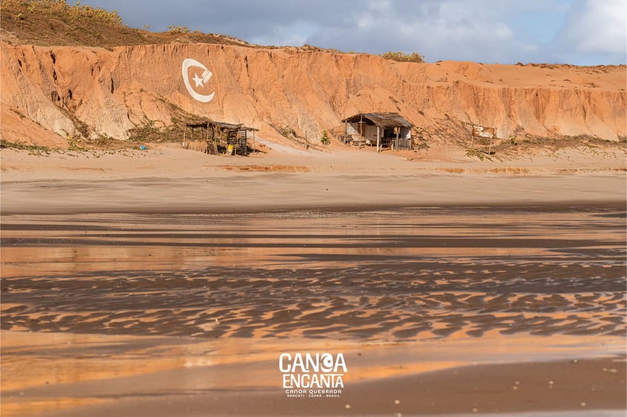 Lua Estrela na Canoa Quebrada