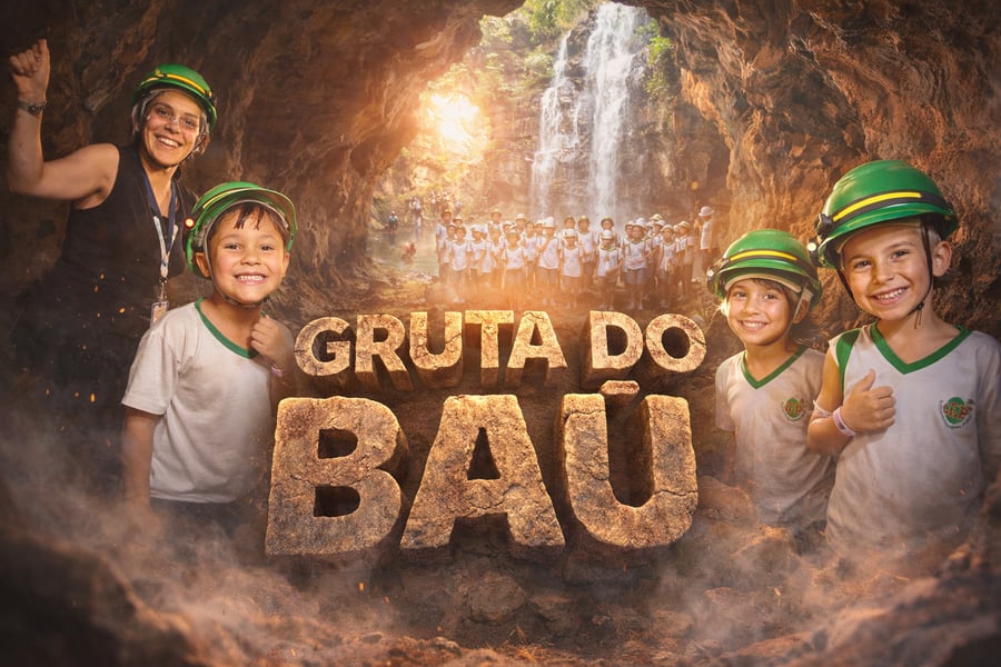 Colégio Sagrado - Gruta do Baú 