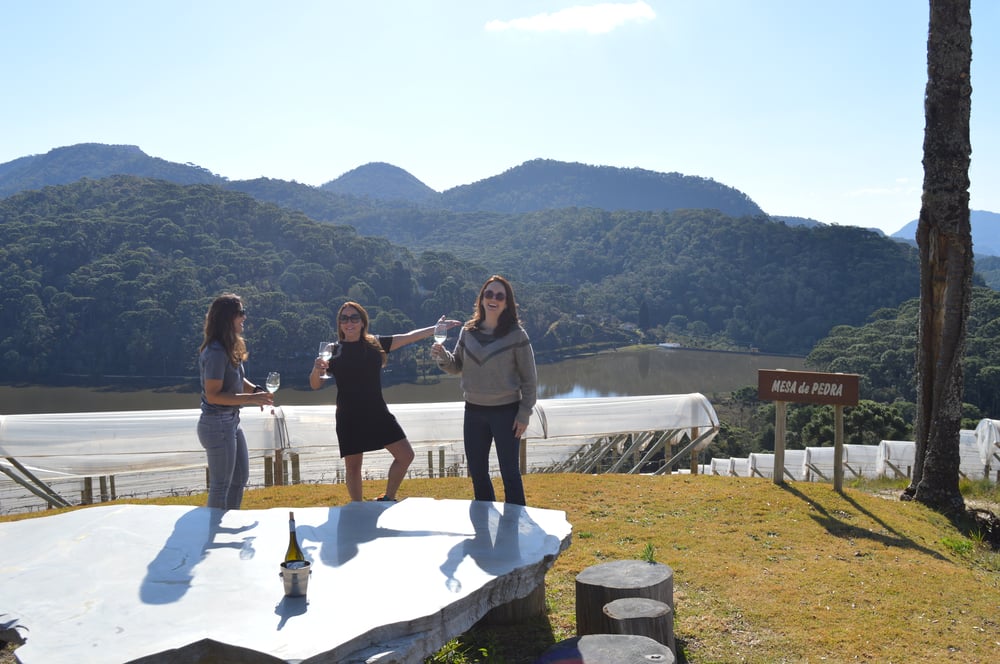 Mirante da Minalba / Vinícola Ferreira / Mesa de Pedra / Vinícola Bela Vista