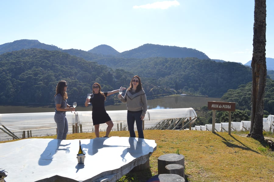 Mirante da Minalba / Vinícola Ferreira / Mesa de Pedra / Vinícola Bela Vista