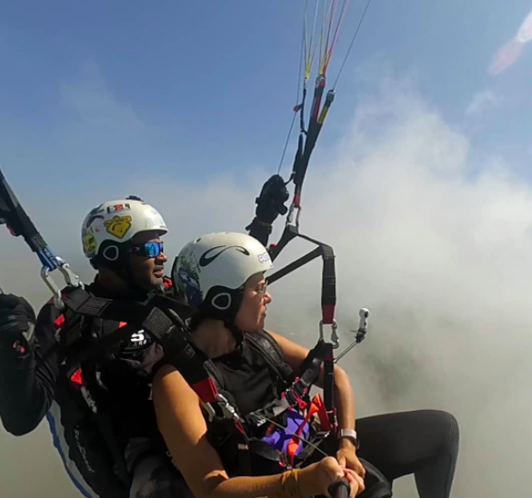 Vôo Duplo de Parapente