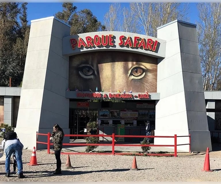Entrada do parque