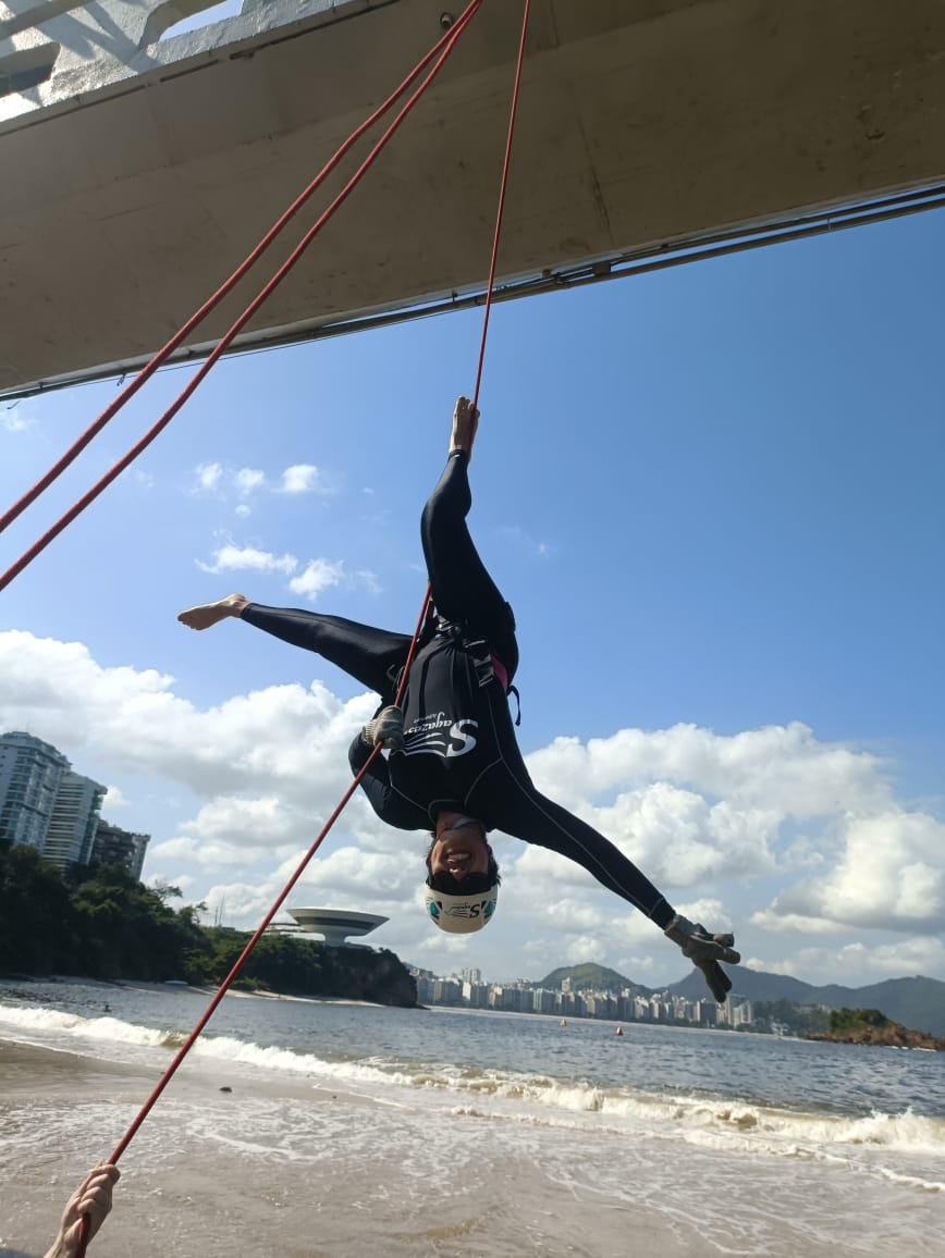 Rapel na Ponte da Boa Viagem 