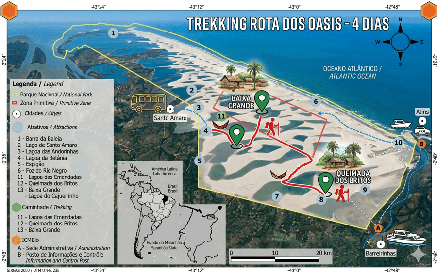 Trekking nos Lençóis Maranhenses: O Guia Definitivo para a Travessia dos Seus Sonhos