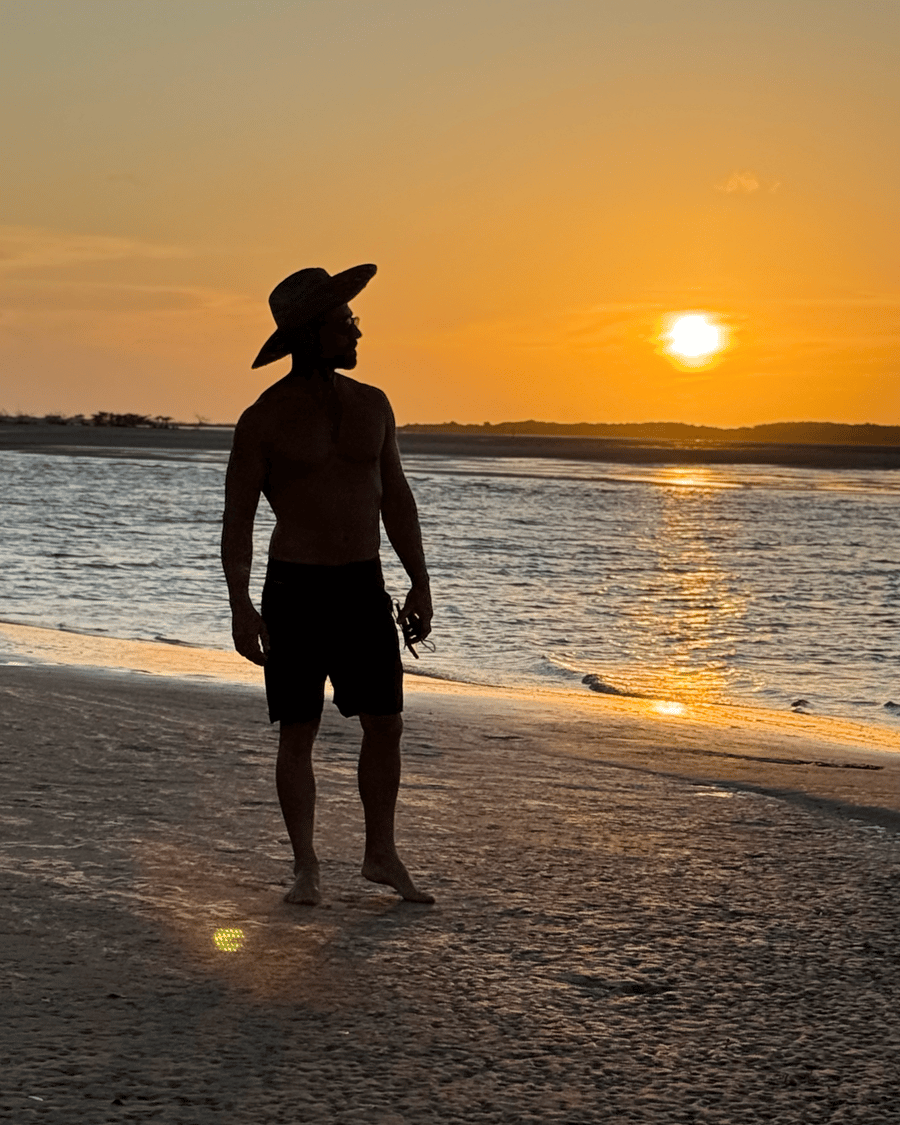 Pôr-do-sol em Atins