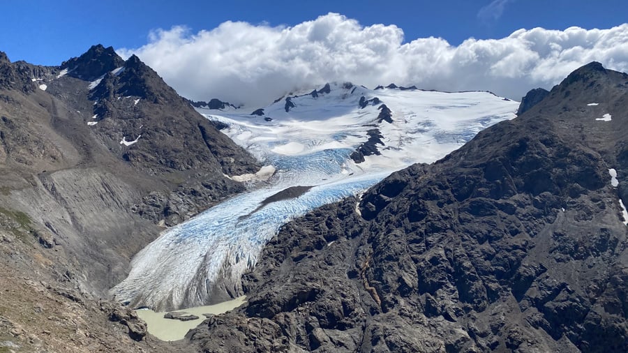 Glaciar Rio Túnel Superior