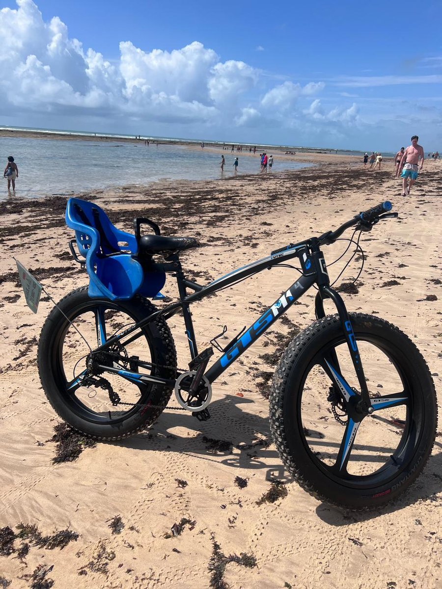 Fat bike com cadeirinha infantil