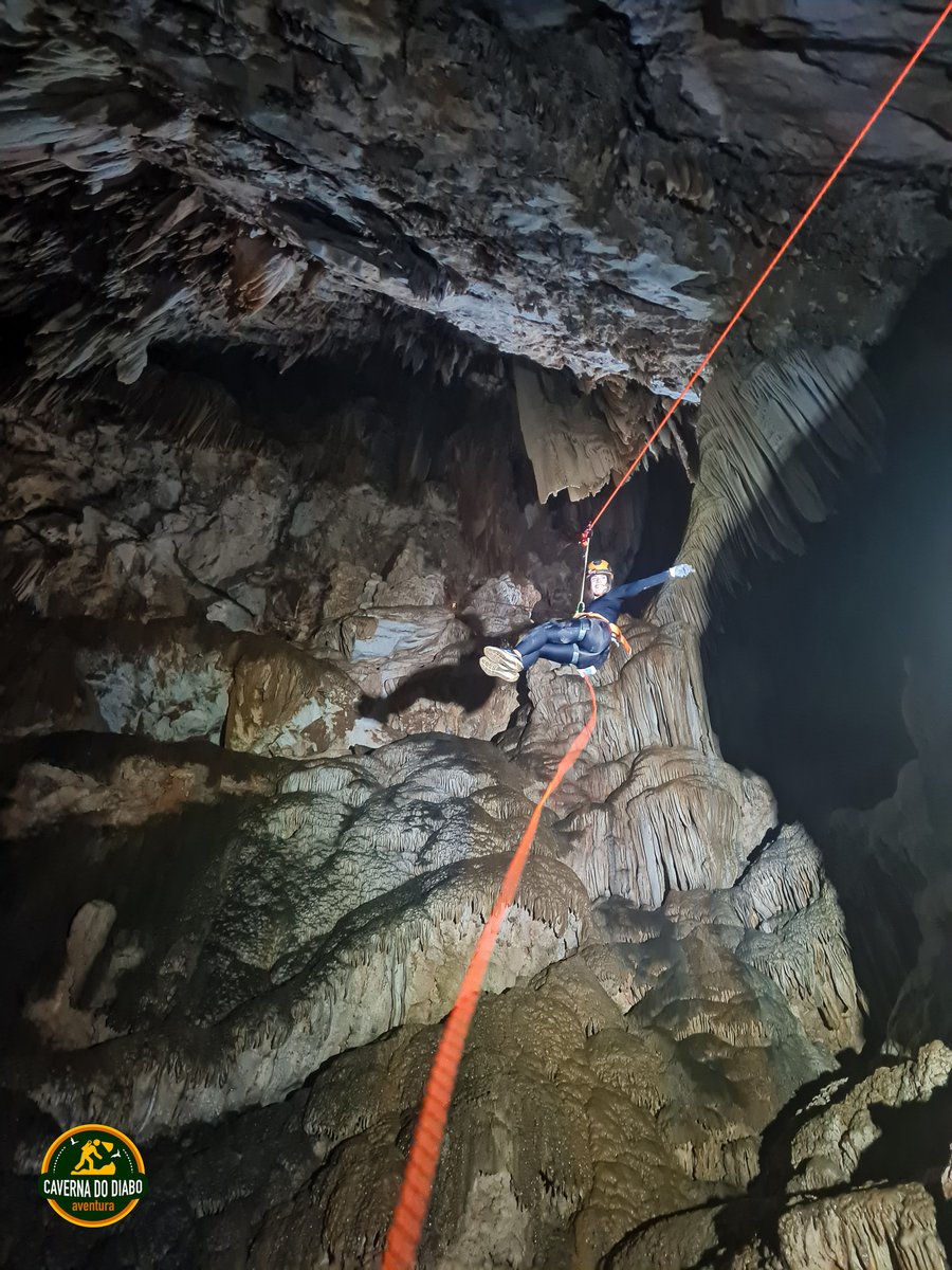 Somente - RAPEL NA CAVERNA DO DIABO