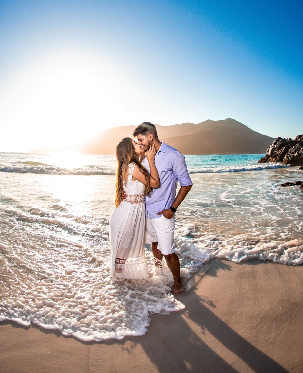 Ensaio Fotográfico na praia em Arraial do Cabo