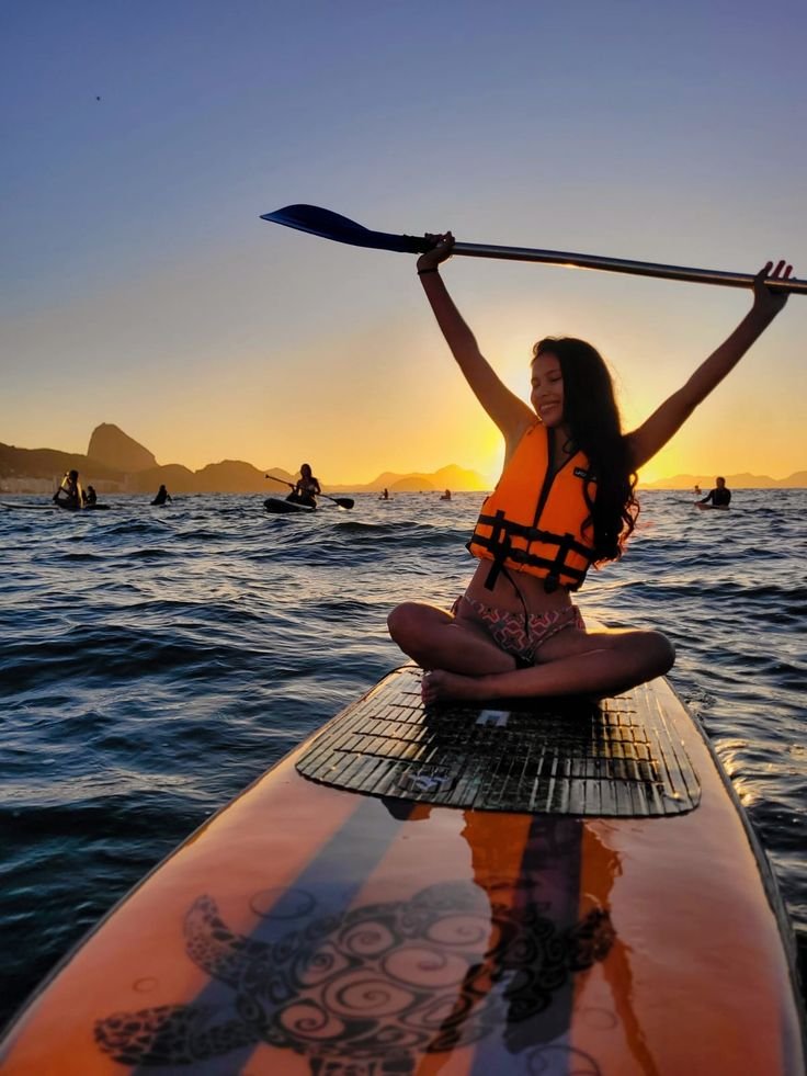 Stand up paddle al amanecer en Río