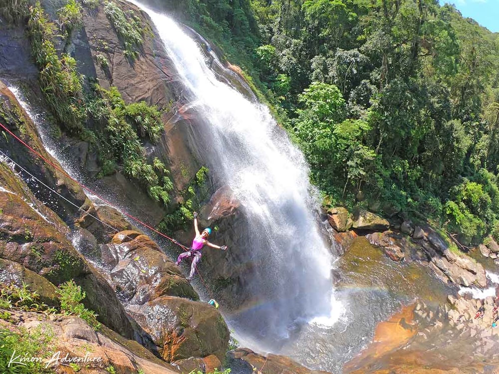 RAPEL CACHOEIRA VÉU DE NOIVAS (Guiamento VIP)