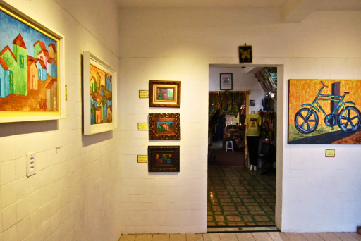 Vista interna da Galeria