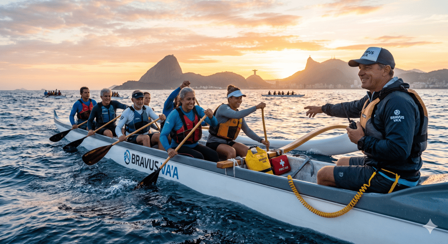 Guia de passeio náutico seguro no Rio