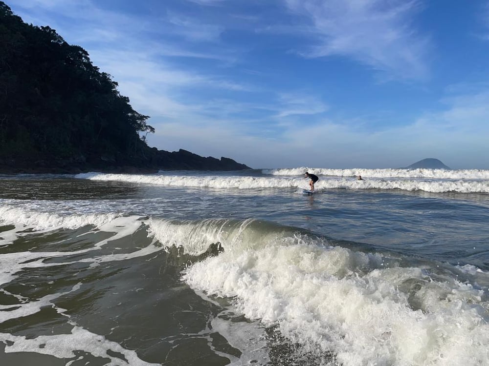 Aula de Surf na Praia de Boracéia (Avulsa)