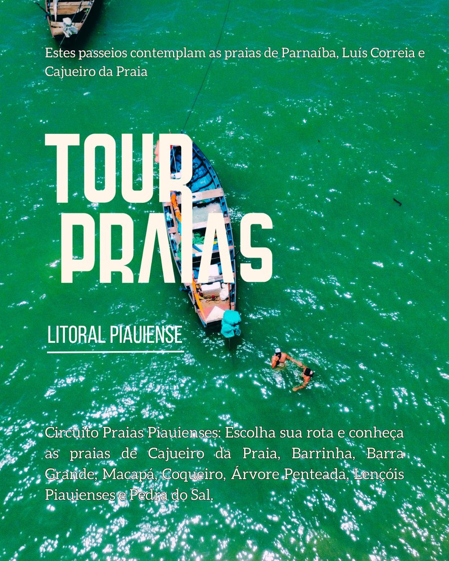 Circuito Praias Piauienses (Escolha sua rota)