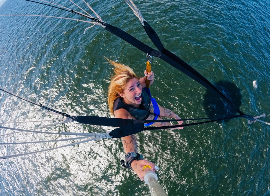 Voo de Parasail no Rio de Janeiro - Kmon Adventure