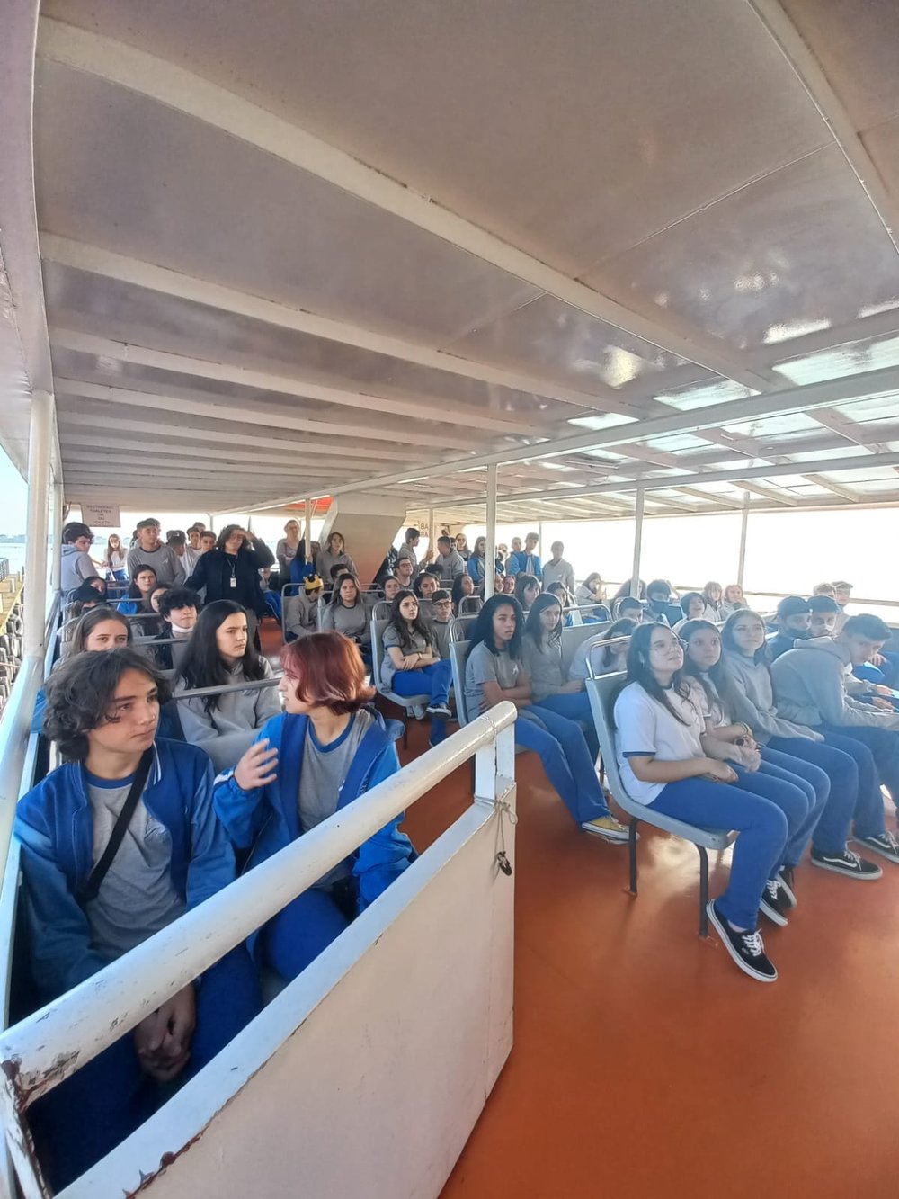 Passeio Pedagógico - Passeio de barco em Porto Alegre - RS