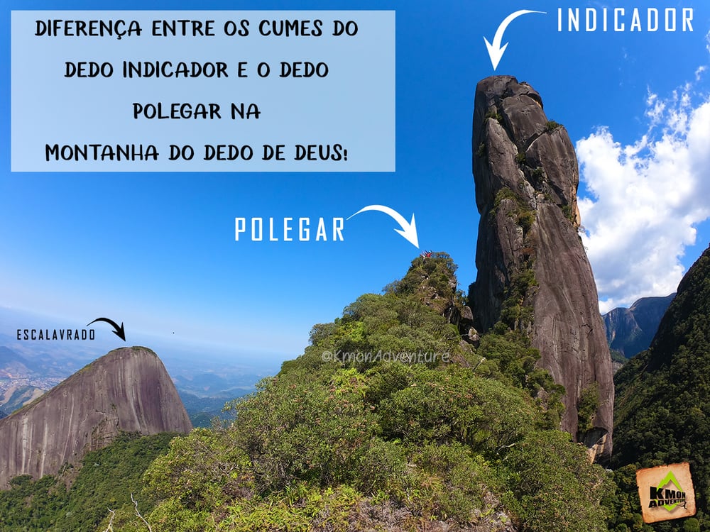 DEDO DE DEUS / POLEGAR - TERESÓPOLIS