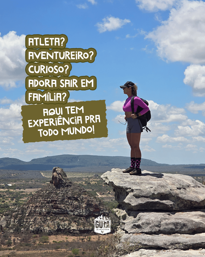 Faz uma trilha que tu tem um reencontro e um novo olhar.