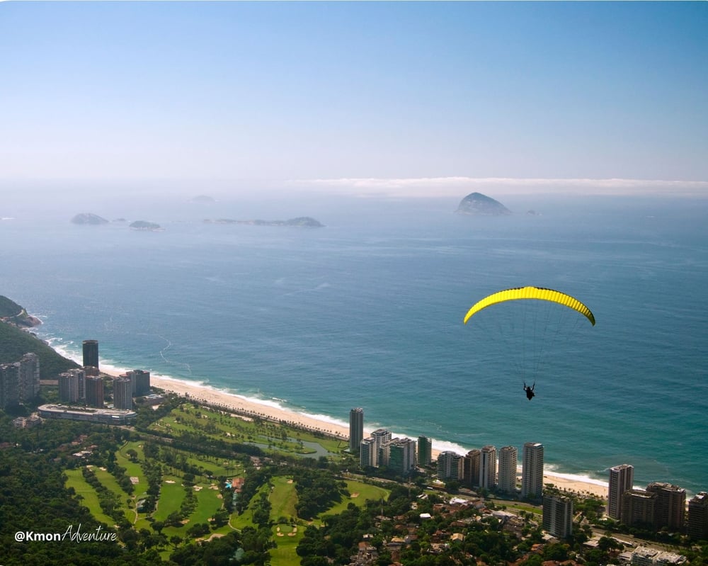 Voo de Parapente e Asa Delta no Rio de Janeiro - Kmon Adventure